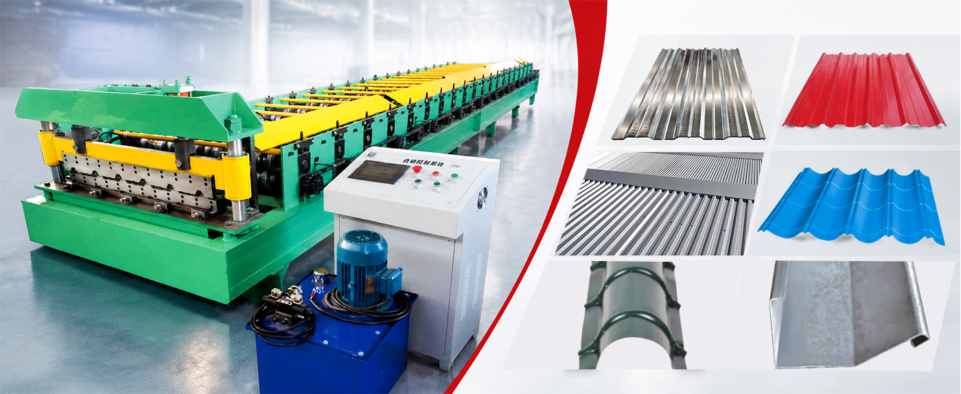Roof Building Roll Forming Machine