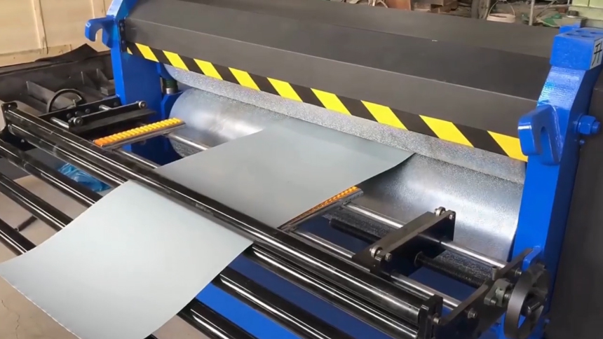 Sheet Metal Embossing Machine