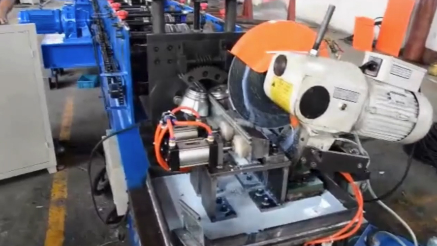 Roller Shutter Bottom Rail Forming Machine