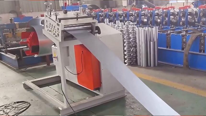Storage Shelf Upright Roll Forming Machine