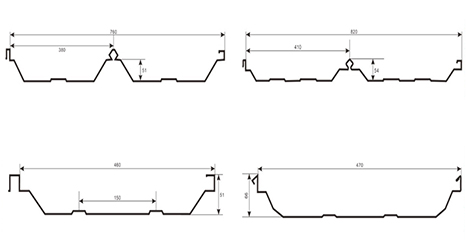 Concealed Roof Panel Roll Forming Machine