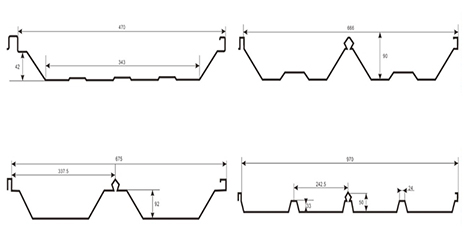 Concealed Roof Panel Roll Forming Machine