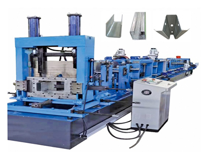 U Shaped Steel Purlin Roll Forming Machine